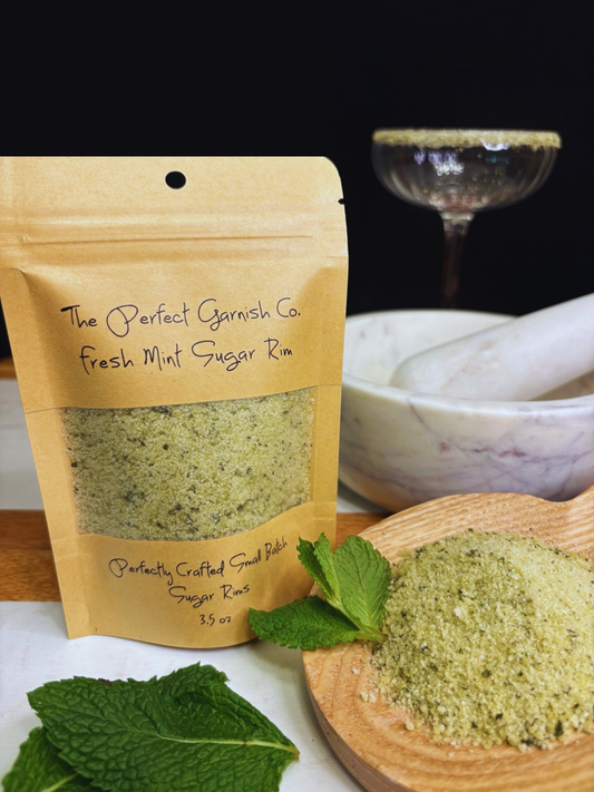 Fresh Mint Sugar Rim